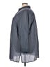 Ulla Popken Stripes Gray 3/4 Sleeve Button-Down Shirt Size 28 - 30 - photo 5