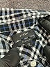 J.Crew 100% Cotton Plaid Black Long Sleeve Button-Down Shirt Size 10 - photo 7