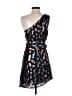 Guess Print Black Cocktail Dress Size S - photo 2