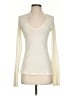 Theory Ivory Long Sleeve T-Shirt Size S - photo 1