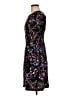 Connected Apparel Print Black Casual Dress Size 6 - photo 5