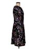 Connected Apparel Print Black Casual Dress Size 6 - photo 4