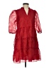 Crown & Ivy 100% Polyester Red Cocktail Dress Size S - photo 1