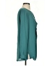Love 21 100% Polyester Teal Long Sleeve Blouse Size S - photo 4
