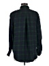 J.Crew 100% Viscose Plaid Green Long Sleeve Button-Down Shirt Size M - photo 2