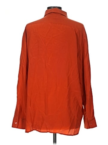 Babaton Long Sleeve Silk Top (view 2)
