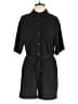H&M Solid Black Romper Size M - photo 1