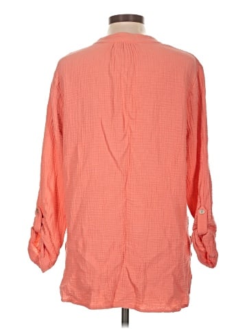 Ruby Rd. Long Sleeve Henley (view 2)