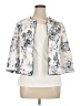 Coldwater Creek Print Ivory Jacket Size 14 - photo 1