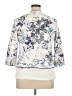 Coldwater Creek Print Ivory Jacket Size 14 - photo 2