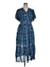 J Gee Paisley Blue Casual Dress Size XL - photo 1