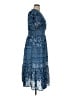 J Gee Paisley Blue Casual Dress Size XL - photo 4