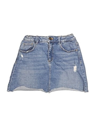 Zara Denim Skirt (view 1)