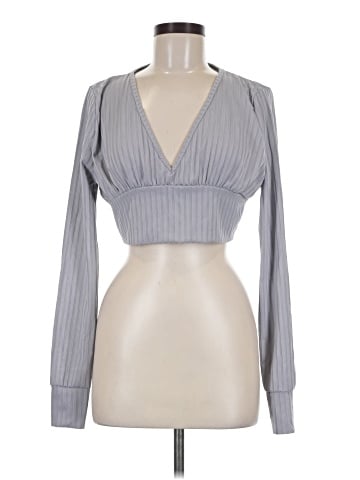 Nasty Gal Inc. Long Sleeve Blouse (view 1)