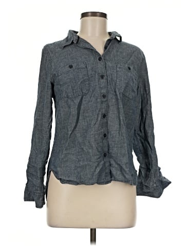 St. John's Bay Long Sleeve Button-Down Shirt (view 1)