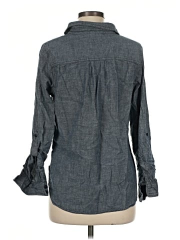 St. John's Bay Long Sleeve Button-Down Shirt (view 2)