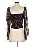 Mi ami Black 3/4 Sleeve Blouse Size S - photo 2