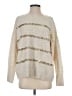 Vince Camuto Animal Print Silver Pullover Sweater Size S - photo 1