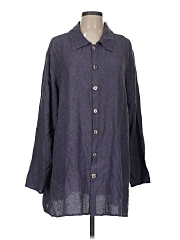CP Shades 3/4 Sleeve Button-Down Shirt (view 1)