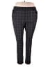 Gloria Vanderbilt Plaid Gray Casual Pants Size 22 - photo 1