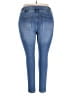 No Boundaries Solid Blue Jeans Size 21 - photo 2