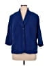 Danny And Nicole Blue Blazer Size 16 - photo 1
