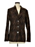 Ethyl Stripes Brown Blazer Size M - photo 1