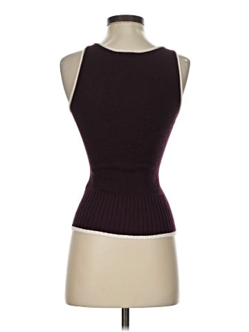 Madewell Sleeveless Sweater Top in Merino-Silk Blend (view 2)