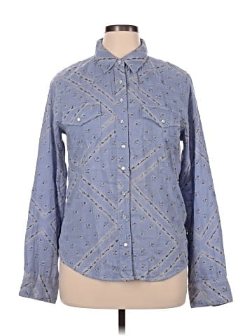 BDG Long Sleeve Button-Down Shirt (view 1)