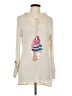 Miss Chievous Ivory Pullover Sweater Size L - photo 1