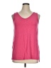 Nicole Miller Pink Tank Top Size XL - photo 1