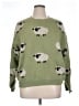 Cider 100% Polyester Green Pullover Sweater Size XL - photo 1