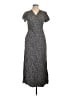 Roxy 100% Viscose Gray Cardigan Size L - photo 1