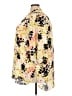 Boutique + 100% Polyester Floral Yellow 3/4 Sleeve Blouse Size 3X Plus - photo 5