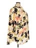 Boutique + 100% Polyester Floral Yellow 3/4 Sleeve Blouse Size 3X Plus - photo 4
