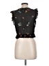 Forever 21 100% Polyester Black Sleeveless Blouse Size L - photo 2