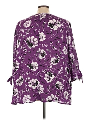 Catherines 3/4 Sleeve Blouse (view 2)