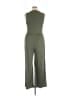 Cider Solid Green Jumpsuit Size 1X - photo 2