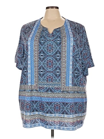 Catherines Short Sleeve Blouse (view 1)