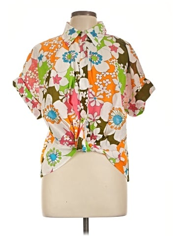 Trina Turk Short Sleeve Blouse (view 1)