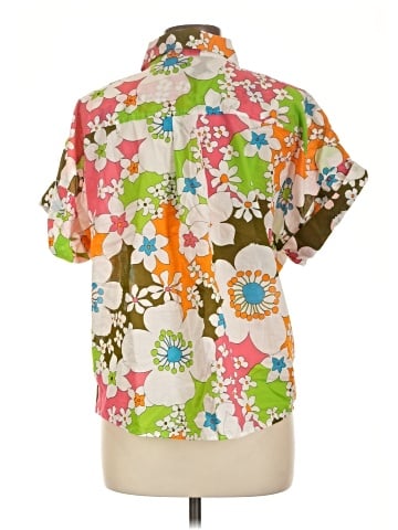 Trina Turk Short Sleeve Blouse (view 2)