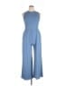 Cider Solid Blue Jumpsuit Size XL - photo 1