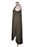 Alya Solid Gray Green Casual Dress Size L - photo 5