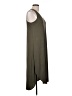 Alya Solid Gray Green Casual Dress Size L - photo 4
