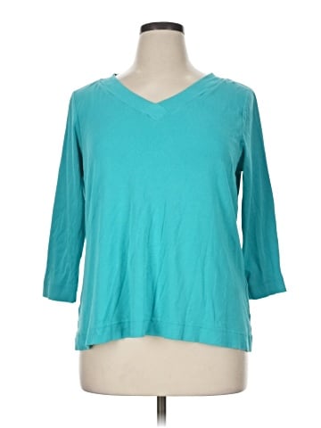Chico's 3/4 Sleeve T-Shirt (view 1)