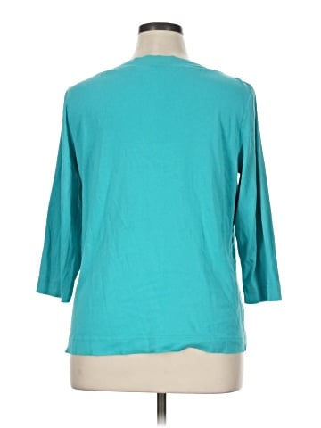 Chico's 3/4 Sleeve T-Shirt (view 2)
