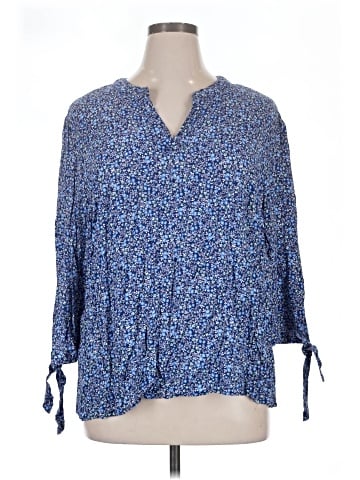 Cynthia Rowley 3/4 Sleeve Blouse (view 1)