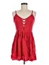 Volcom Red Casual Dress Size M - photo 1