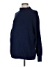 Gap - Maternity Solid Blue Turtleneck Sweater Size Lg Maternity - photo 1