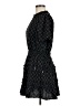 Tularosa 100% Polyester Argyle Black Casual Dress Size M - photo 5